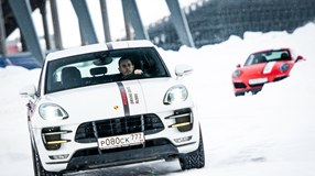 Porsche Driving Experience. Вызов стихии на повышенных оборотах