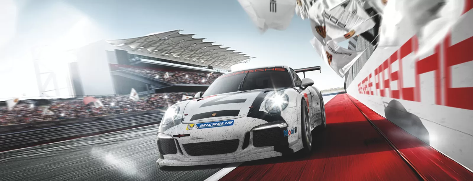 7 этап Porsche Sport Challenge 3 октября 2015 на Moscow Raceway 