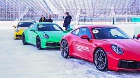 Стиль вождения - зимний. Porsche Experience Winter 2020.