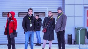 Стиль вождения - зимний. Porsche Experience Winter 2020.