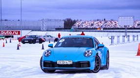 Стиль вождения - зимний. Porsche Experience Winter 2020.