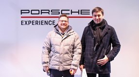 Стиль вождения - зимний. Porsche Experience Winter 2020.