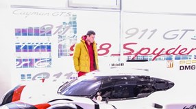 Стиль вождения - зимний. Porsche Experience Winter 2020.