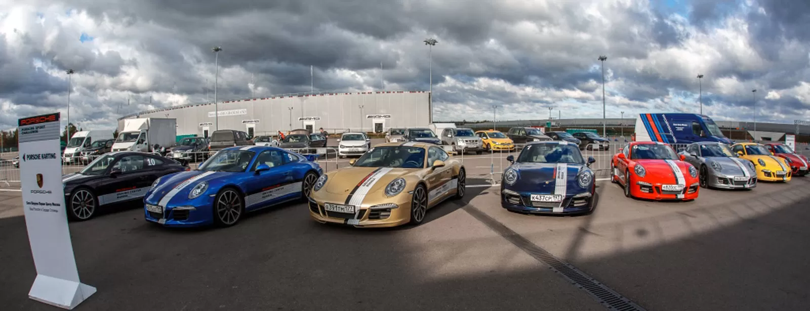 7 этап Porsche Sport Challenge 3 октября 2015 на Moscow Raceway